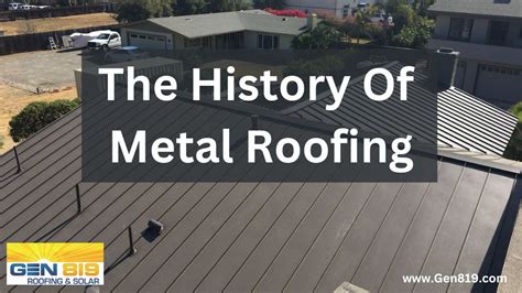 metal roofing history